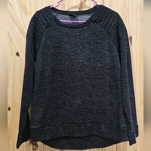 32 Degrees Women's Black Heather Pullover Sweatshirt